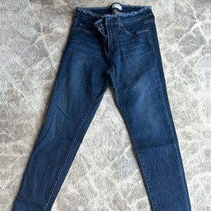 Principle frayed hem jeans
